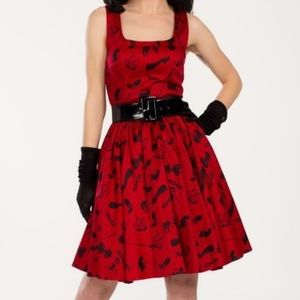 Laura Byrnes California Lana Dress in Fetish Print